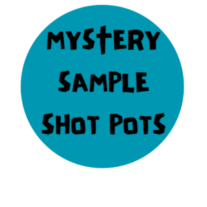 Mystery sample shot pots